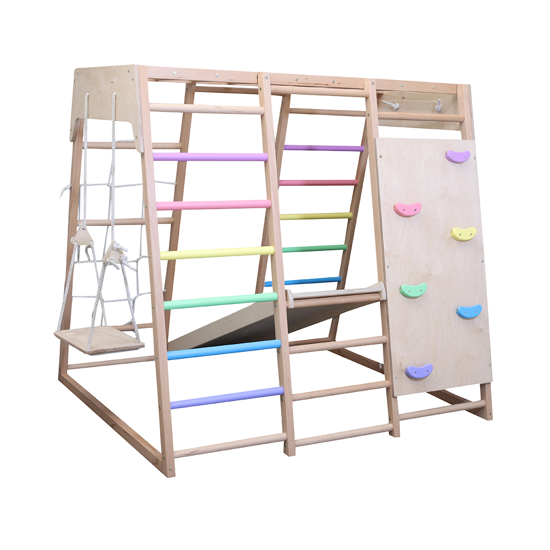 7-in-1 Wooden Jungle Gym