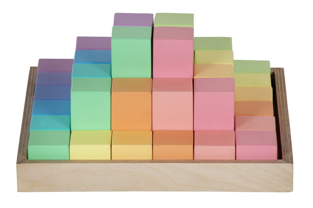 Pyramid Block L Order Pyramid Building Blocks for Kids Online | Casa Bambini
