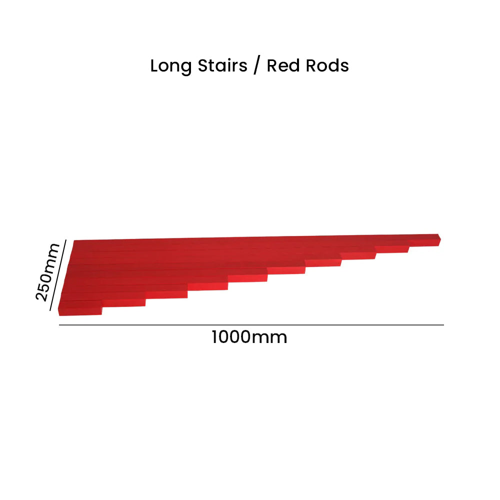 Long Stairs / Red Rods