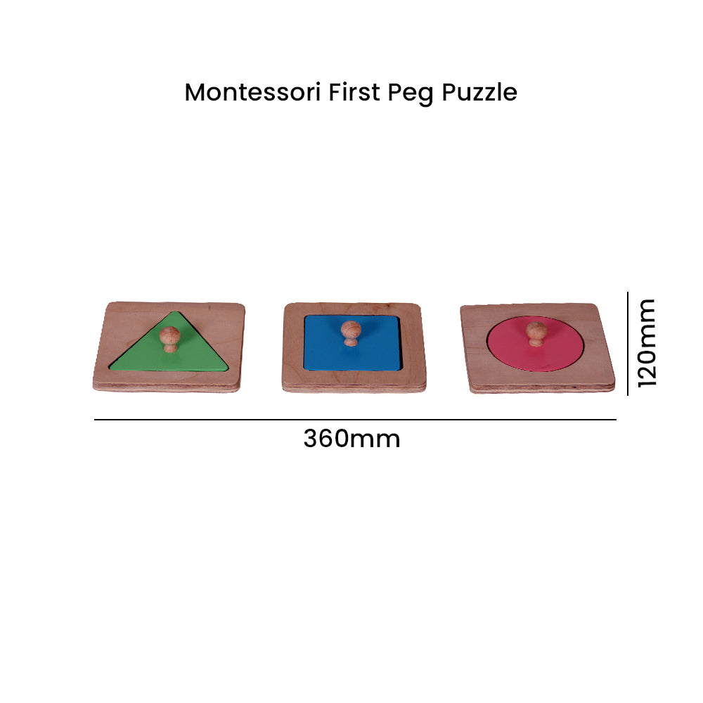 Montessori First Peg Puzzle
