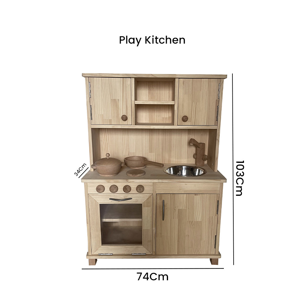 Kids Wooden Kitchen Set