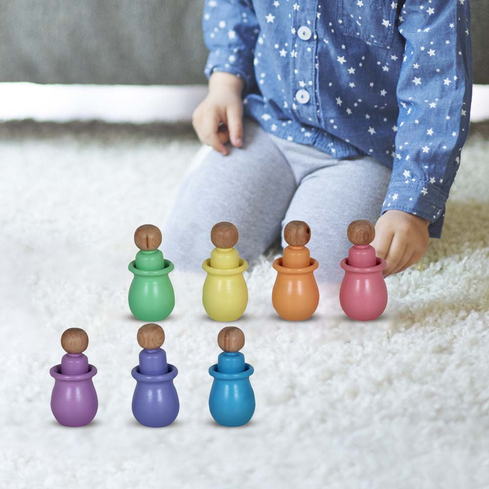 Rainbow Dolls & Bowls