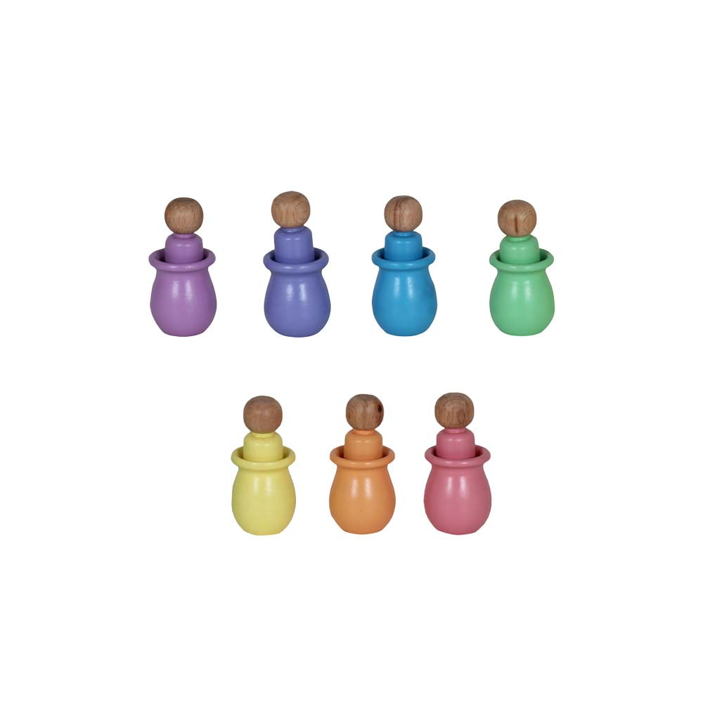 Rainbow Dolls & Bowls