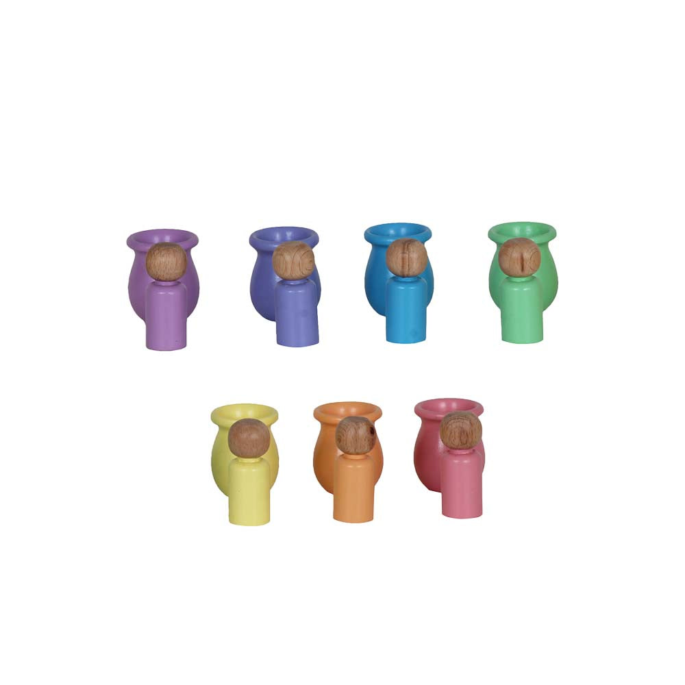 Rainbow Dolls & Bowls