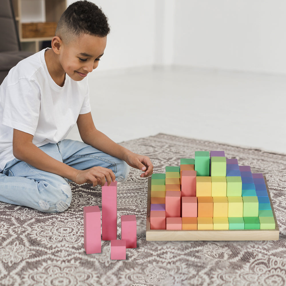 Order Pyramid Building Blocks for Kids Online | Casa Bambini