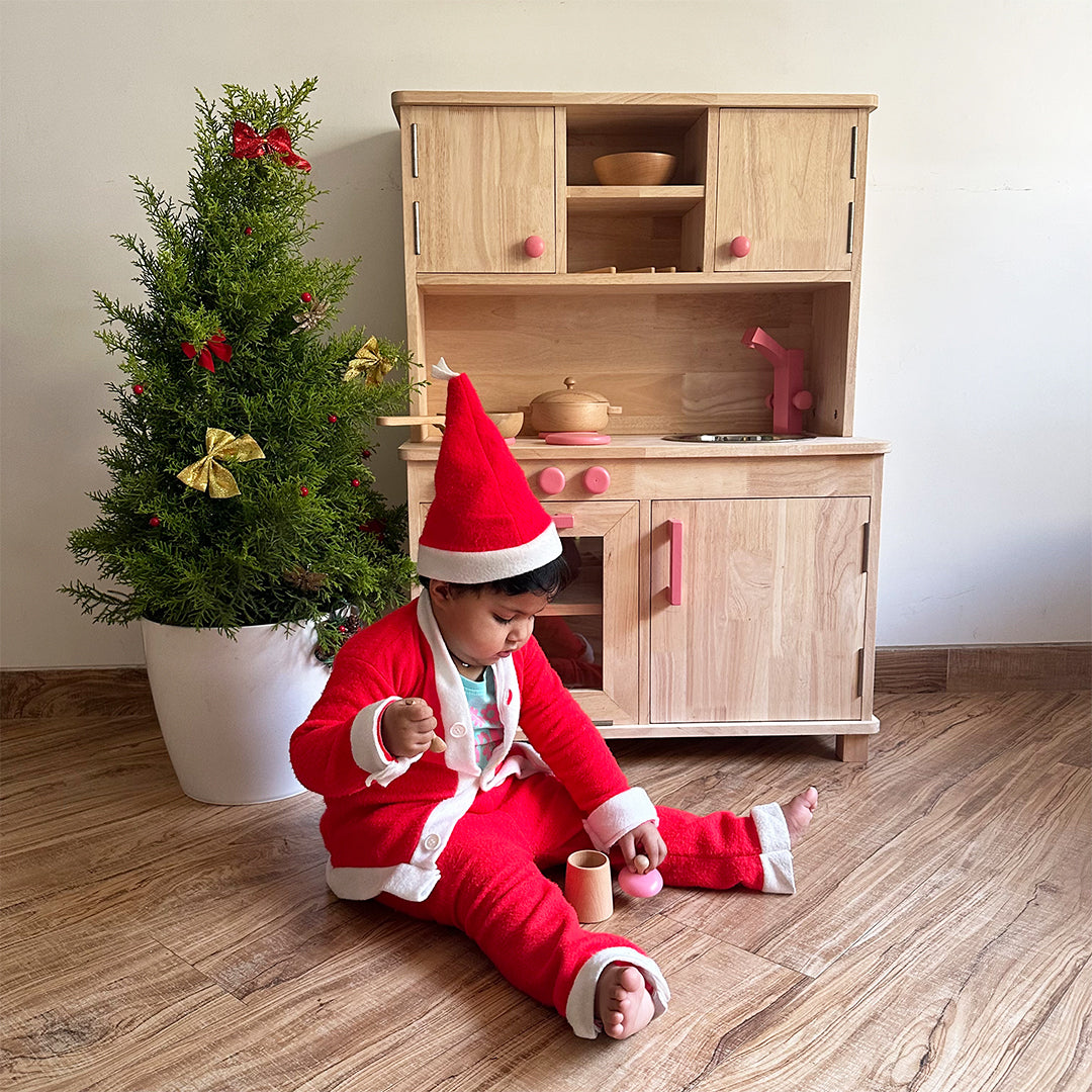 Kids Wooden Kitchen Set