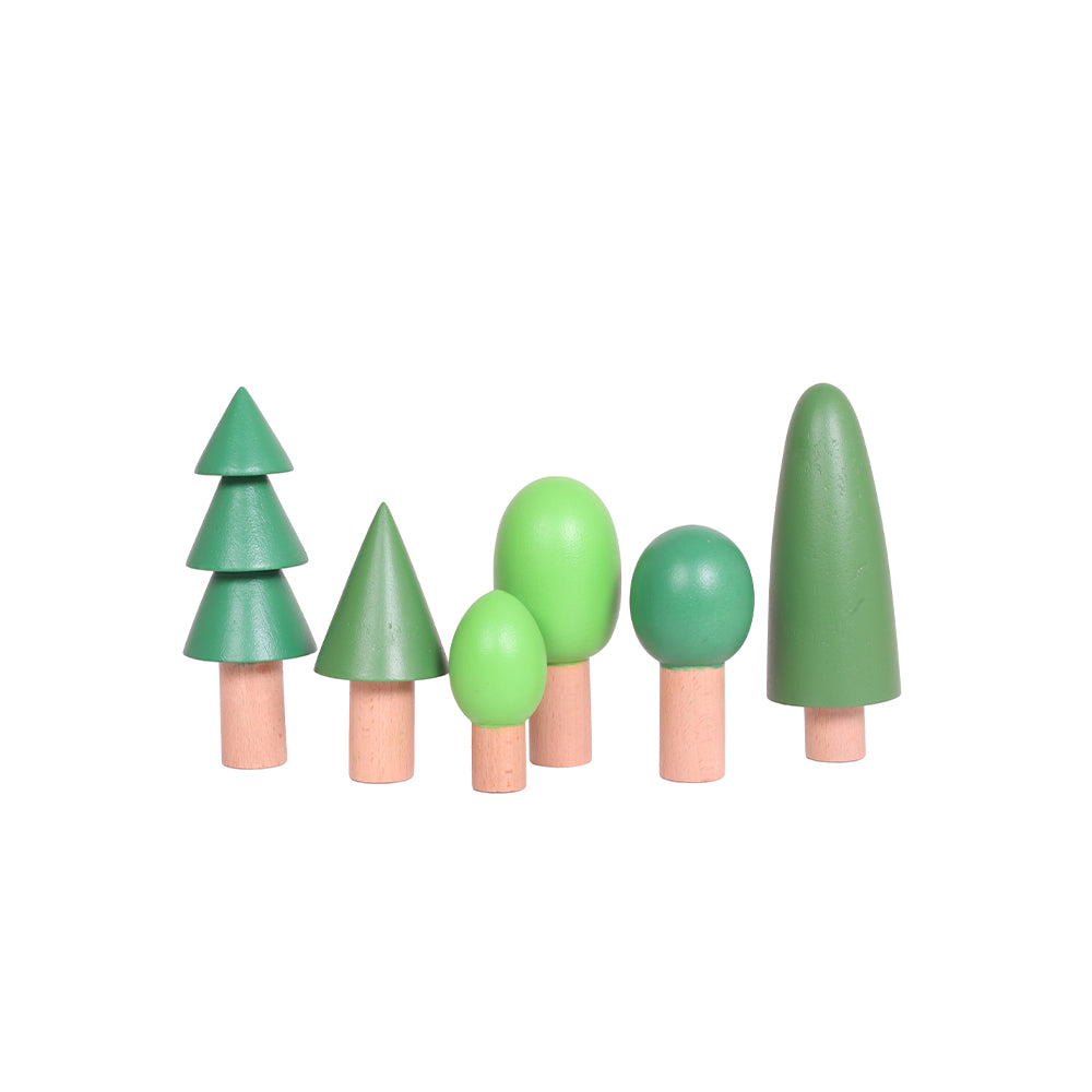 Wooden Forest Set