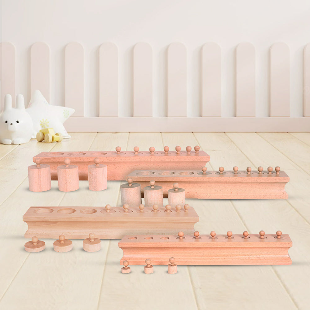 Knobbed Cylinder Blocks